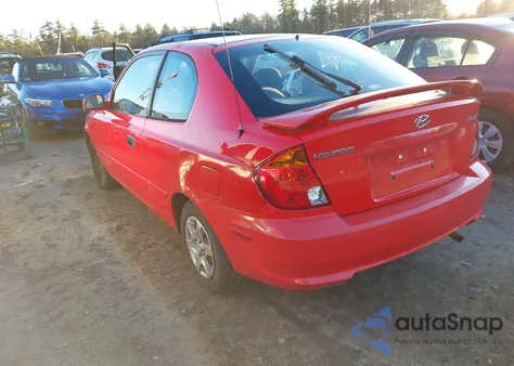 2003 Hyundai Accent Gl из США, поврежденный, VIN KMHCG35CX3U258130